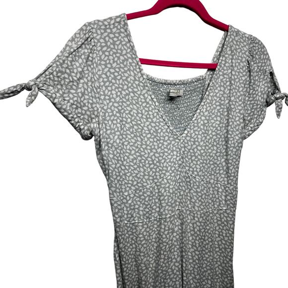 Abercrombie & Fitch Womens Mini Dress Small Fairy Cottagecore Boho Chic Smocked - Picture 6 of 14
